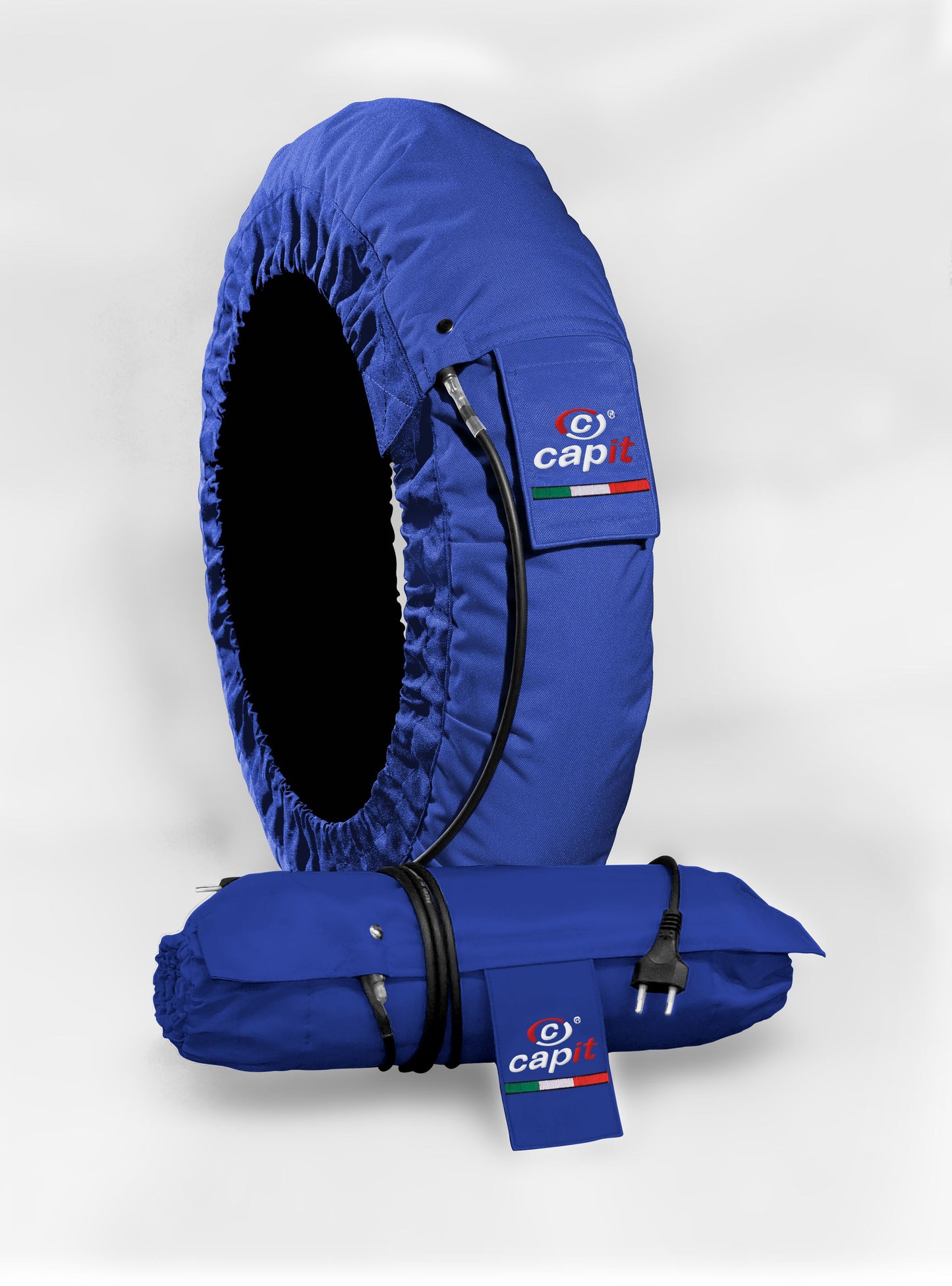 Visione suprema del riscaldatore di pneumatici superbike m/xxl blu