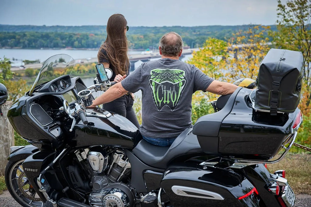 Luces Para Alforjas Rydeculture™ Bryant M1 Con Lente Roja Para Indian