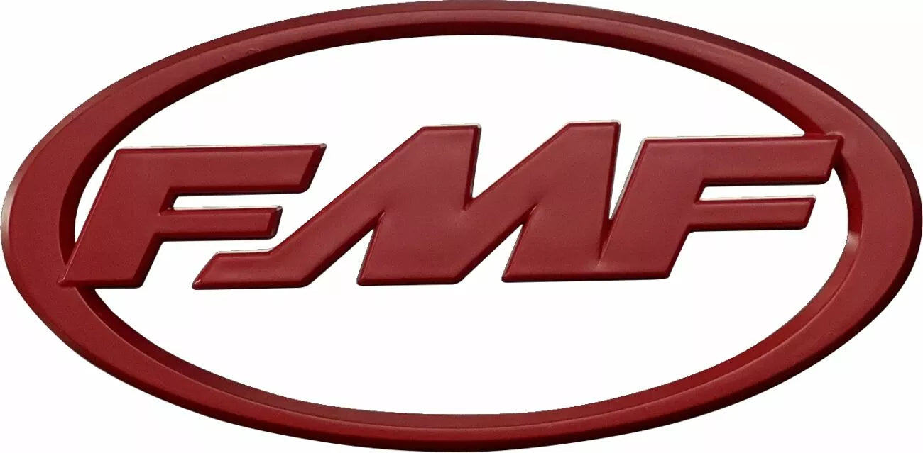 FMF-Logo-Aufkleber in Rot