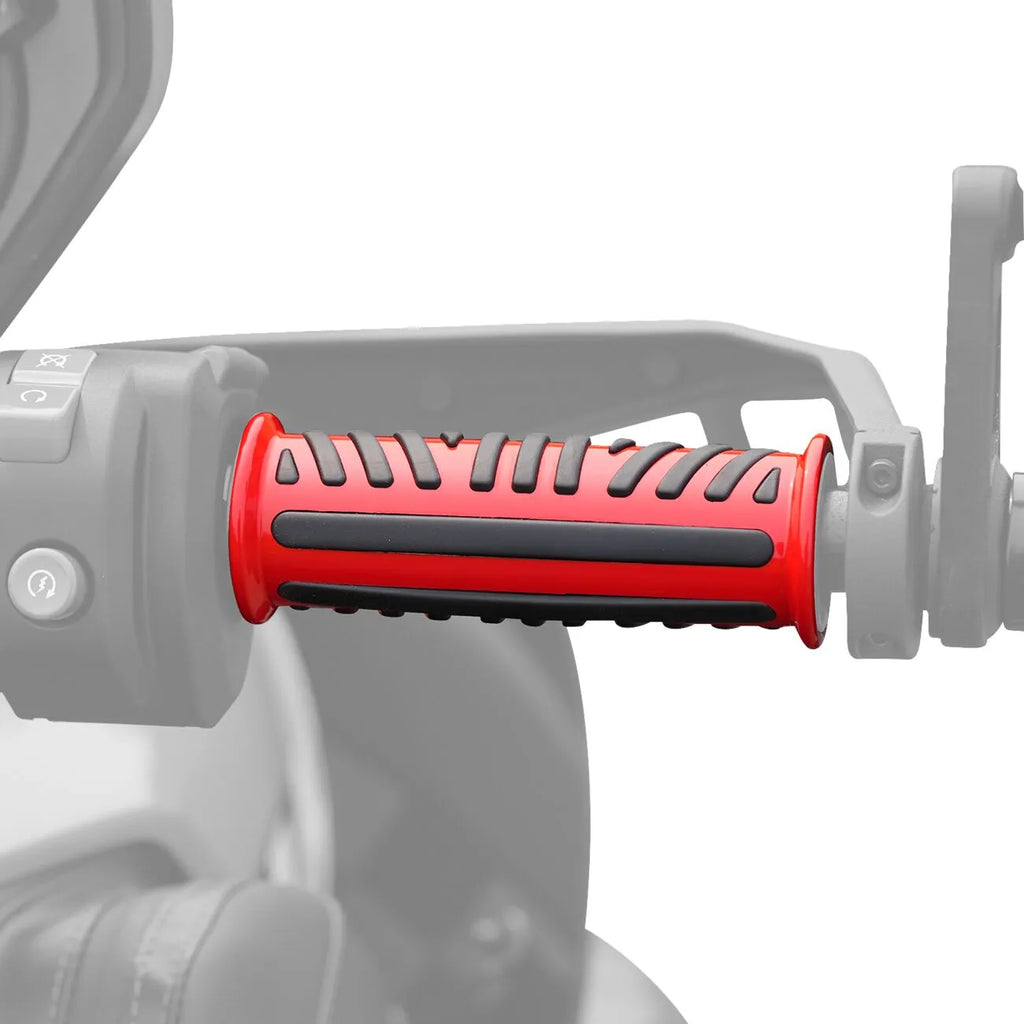 Red Combat Grips for Can-Am Ryker
