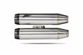 E4/E5 Polished Slip-On Mufflers for Harley Davidson Softail M8 17-24
