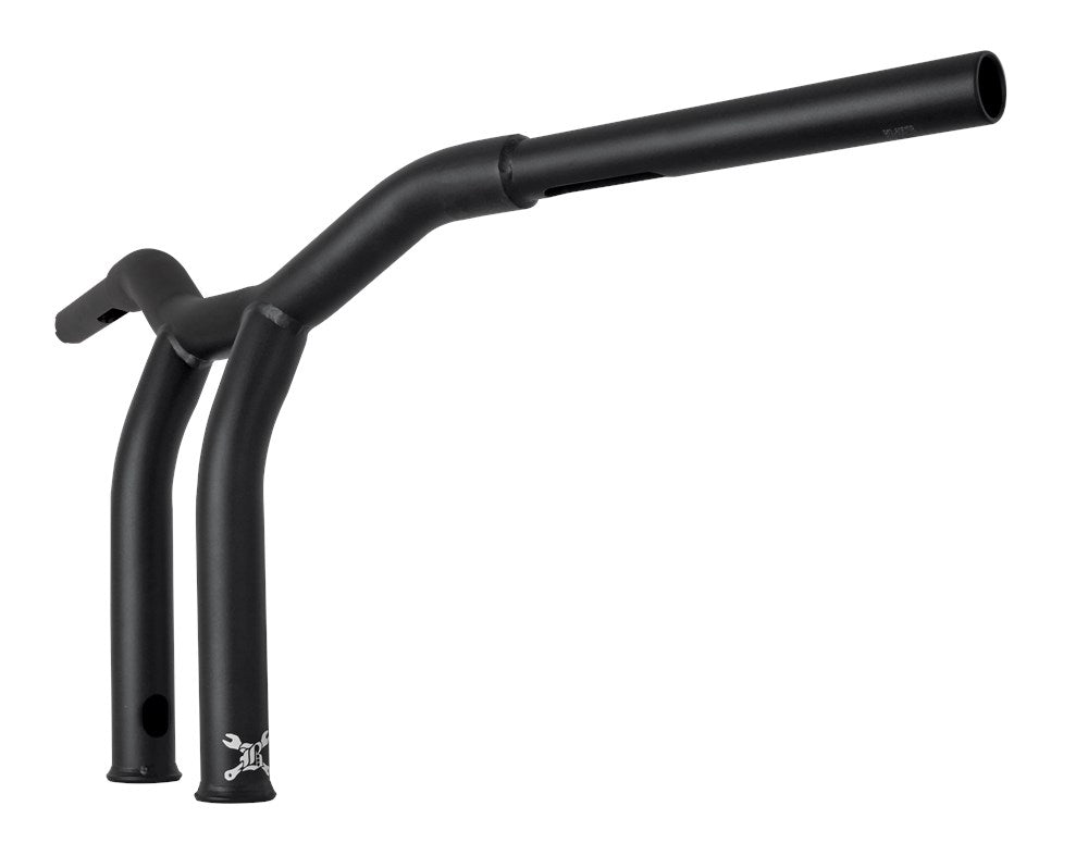 Dominator RAKED BAR, 10 "Matt Blk für Harley-Davidson