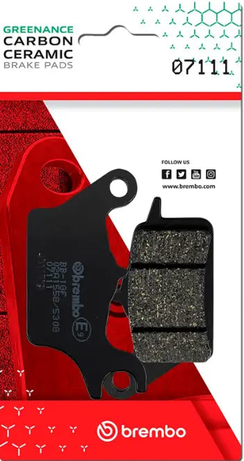 BRAKE PAD GENUINE CARBON CERAMIC PRIME LINE Brake PAD CC CAR/CER FR