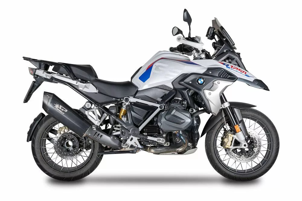 Slip-On Fighter Evo Muffler Matte Black For BMW R 1200 GS/Adventure 13-18