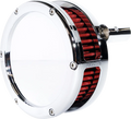 Kit de filtro de aire Slim BA AIR CLEANER BA - BT 93-99 - SLIM SOLID - CHROME/RED