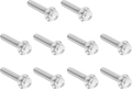 Polished Titanium 12-Point Ignition Cover Screws for Harley Davidson Twin Cam