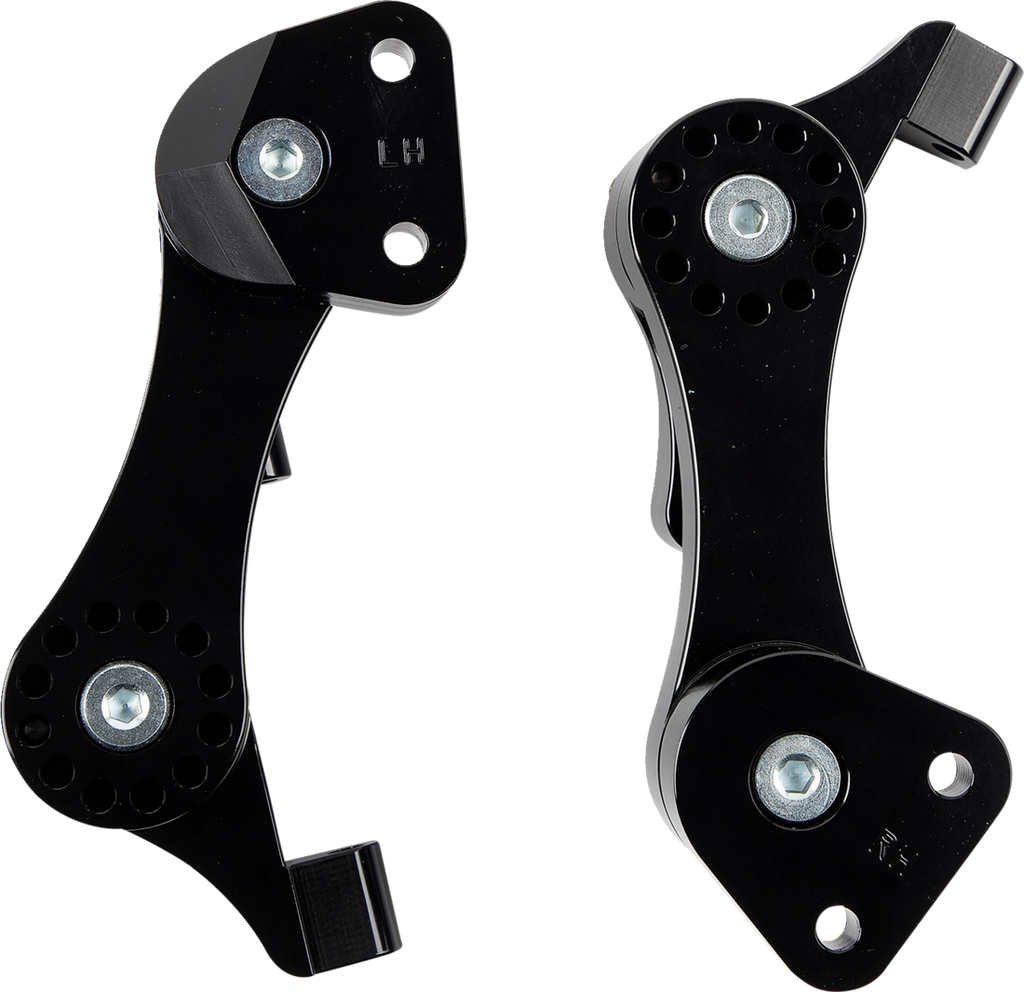 Soportes De Plataforma Ajustable Para Acompañante Para Harley Davidson