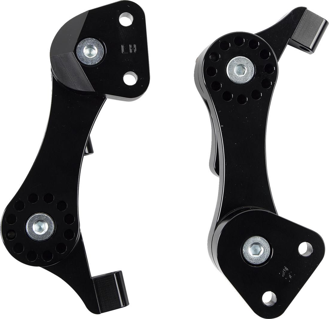 Soportes De Plataforma Ajustable Para Acompañante Para Harley Davidson