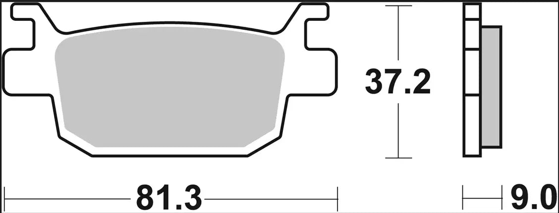 BRAKE PAD SINTER SP PRIME LINE Brake PAD SP SINT RR