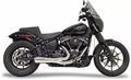 The Ripper 2-in-1 Chrome Shorty Auspuffanlagen für Harley-Davidson