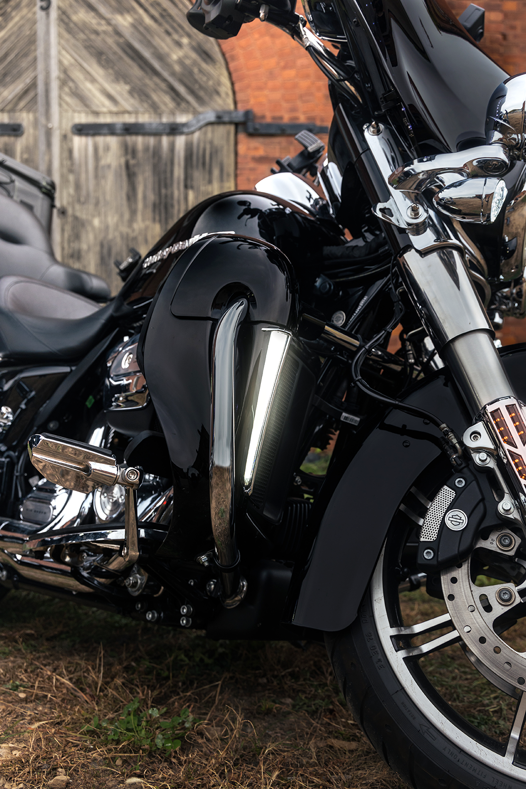 Fang® Lights for Lower Carenado Chrome pour Harley Davidson