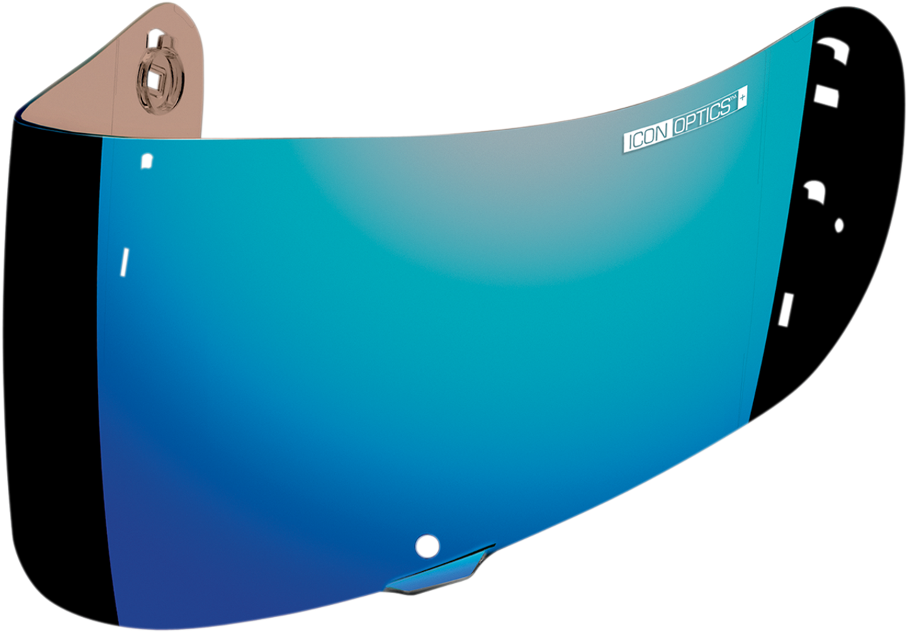 Icon Optic Shield for Airmada RST Helmet Blue