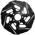 Black 7SPK Rear Brake Disc for Harley Davidson