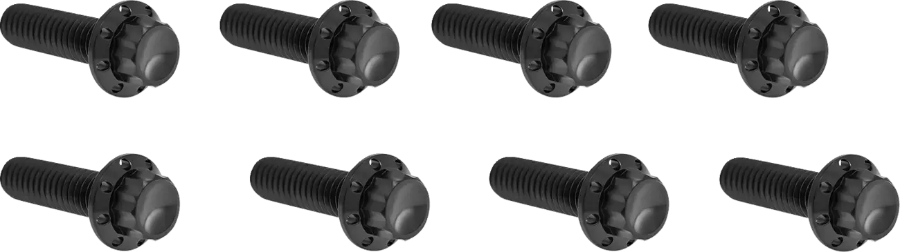 Titanium screws for hydraulic tappets for Harley Davidson TC/M8