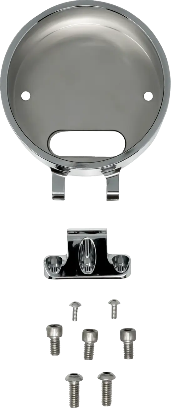 Kit de bisel de reloj redondo para Ascent Pro Riser GAUGE BEZEL ROUND FOR ASCENT PRO RISERS CHROME