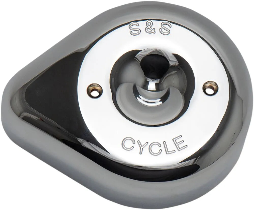 Tapa filtro aire lágrima cromado S&S Stealth para Harley-Davidson