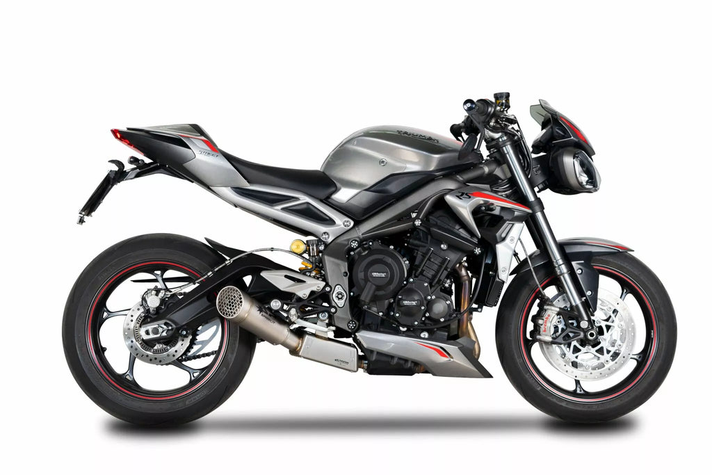 Grid-O Racing 3/4 Exhaust System For Triumph Street Triple 765 RS/R/S 20-22