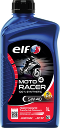 Aceite motor sintético 100% para moto 4 Racer 5W-40 1L