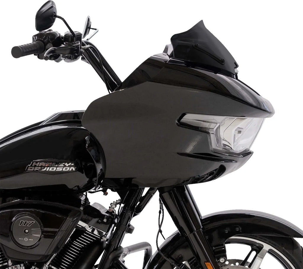 Parabrisas Sport Flare™ 8" Negro Para Harley Davidson