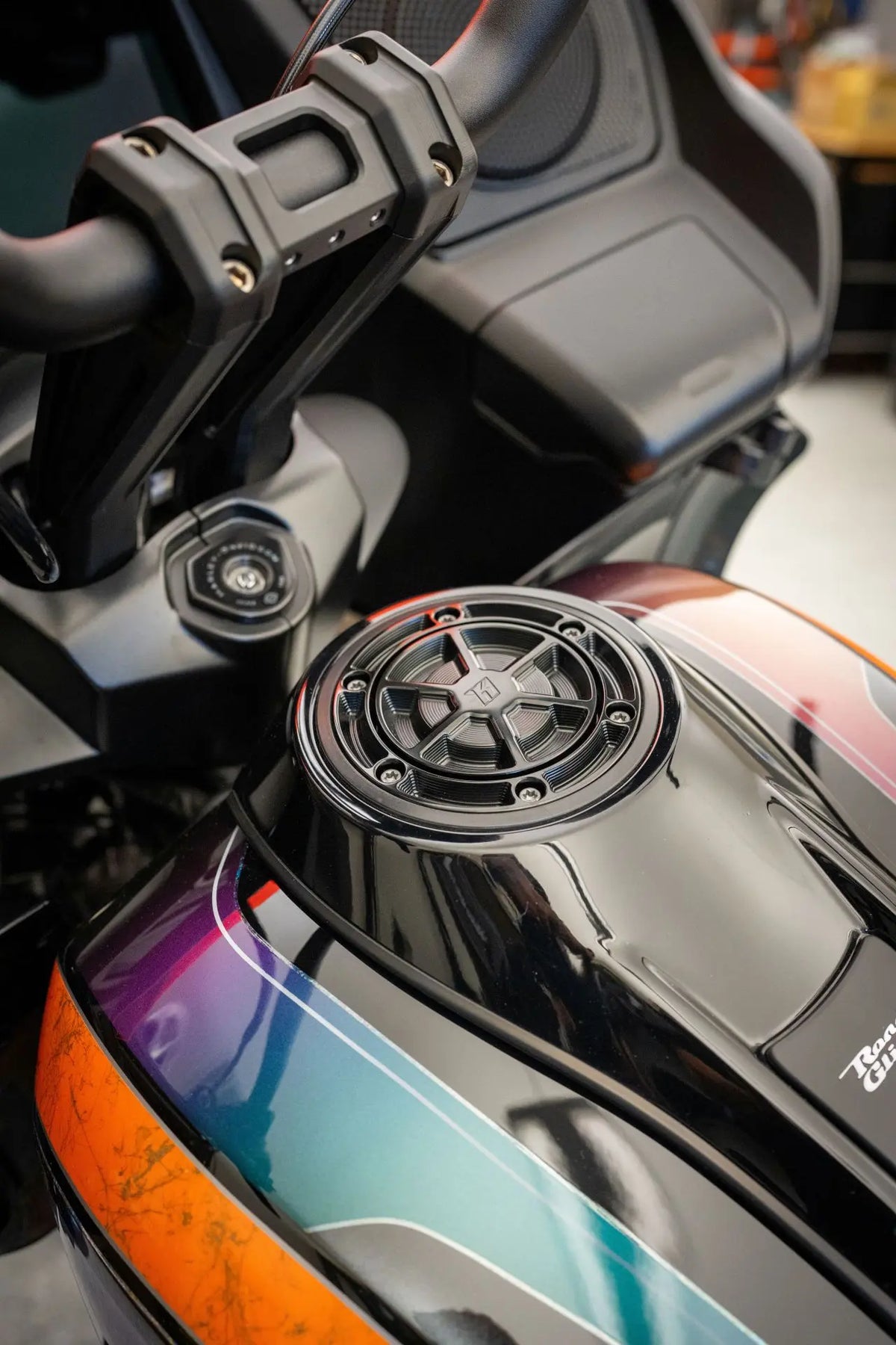 Tapa de depósito para Harley Davidson Touring