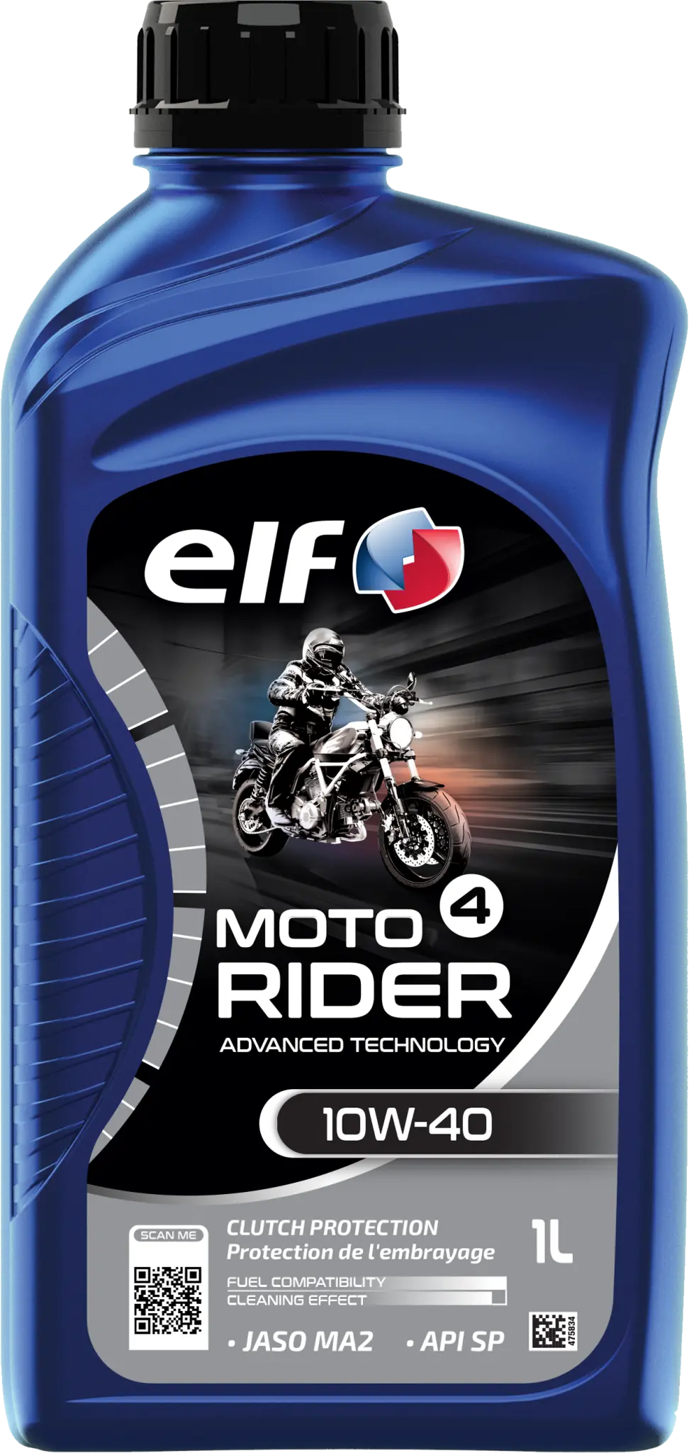 Aceite motor para moto 4 Rider 10W-40 ADV TECH 1L