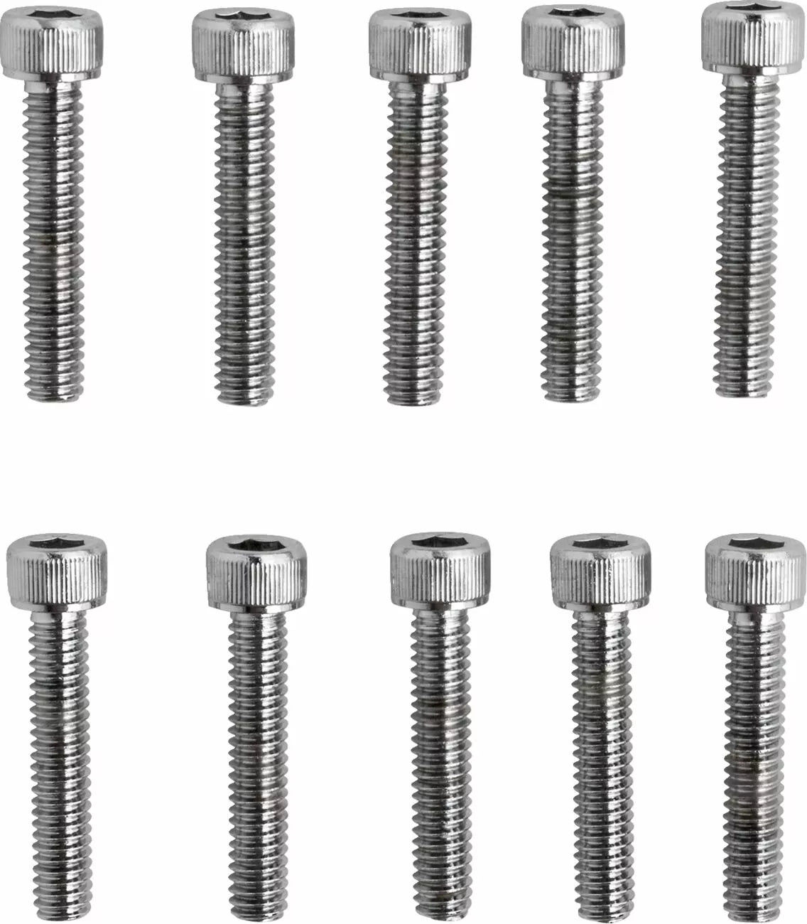 Tornillos Allen De Recambio Cromados De 8-32 X 7/8" Para Harley Davidson