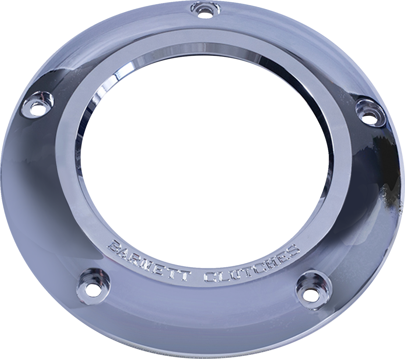 Klarer Chrom-Derby-Kupplungsdeckel für Harley Davidson M8 Softail