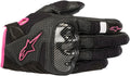 Guantes moto homologados Stella SMX-1 Air V2 para mujer  4W SMX1 AIR-2 B/F L