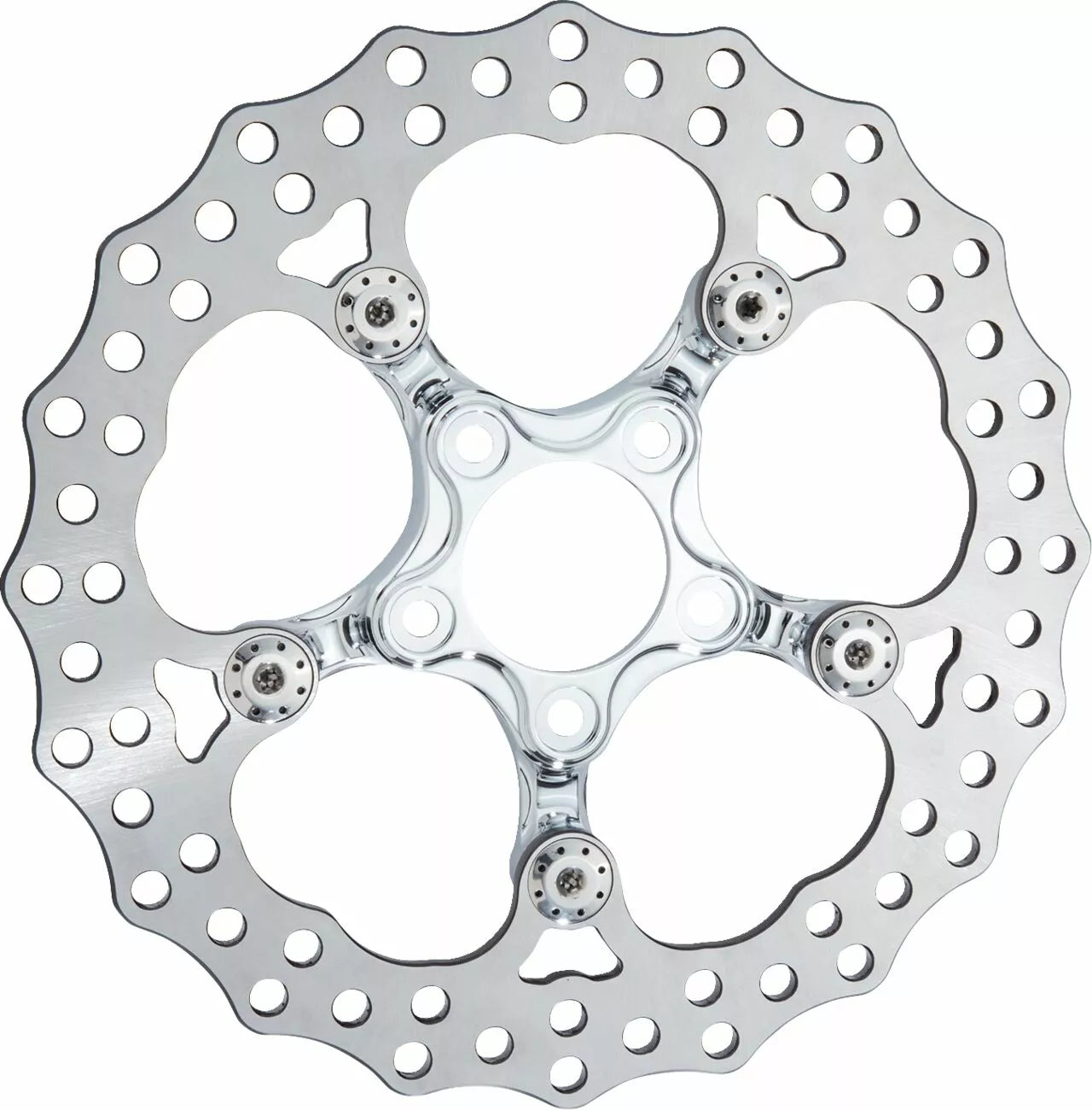 Chrom-Hinterrad-Spider-Rotor 11.8 FLT für Harley Davidson
