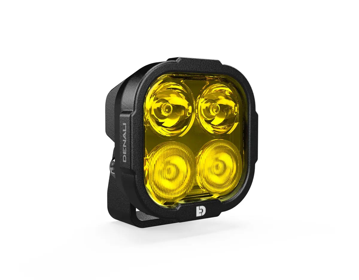 DL4 Hybrid Yellow Headlight for Motorcycle