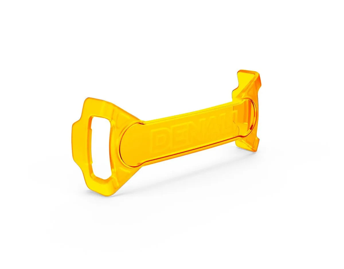 Lente Snap-On -X Foco Delantero D14 Destroyer Ámbar Para Moto