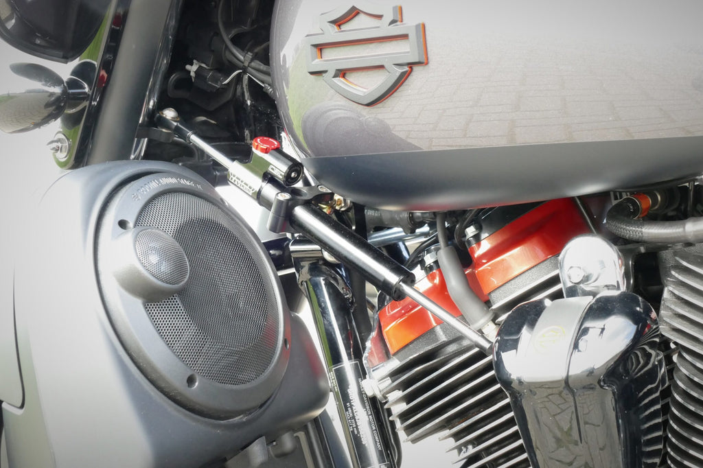 Kit amortiguador dirección Hyperpro para Harley-Davidson Touring M8