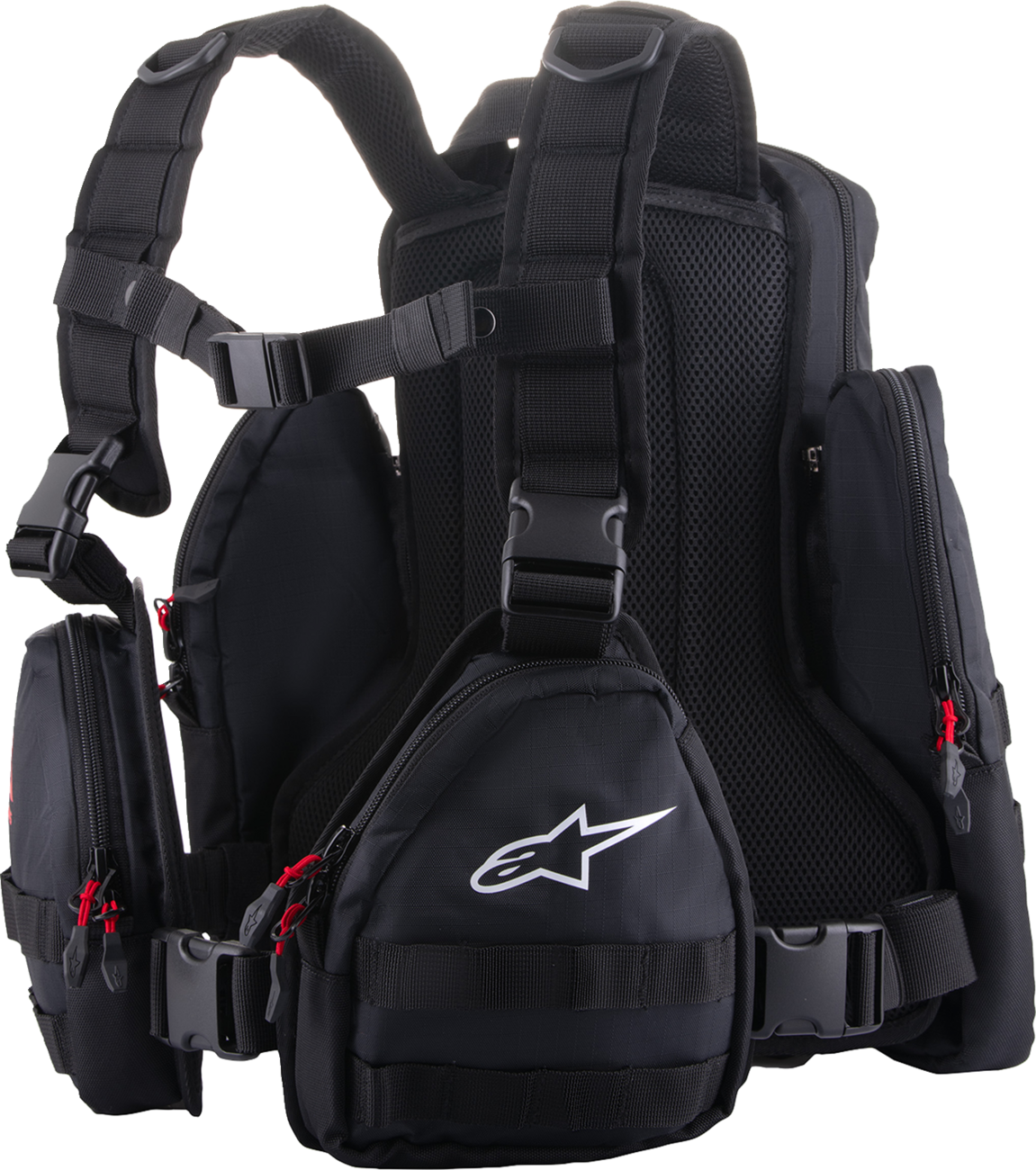 Black Techdura Tactical Pack Backpack