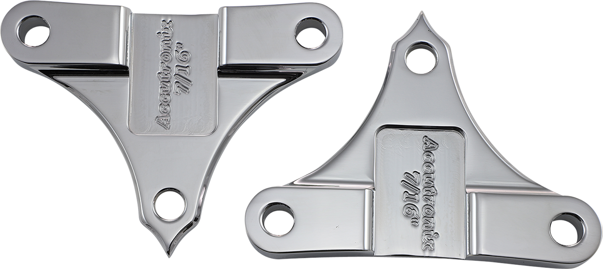 Chrome Hot/Bagger Fork Spacers for Harley-Davidson