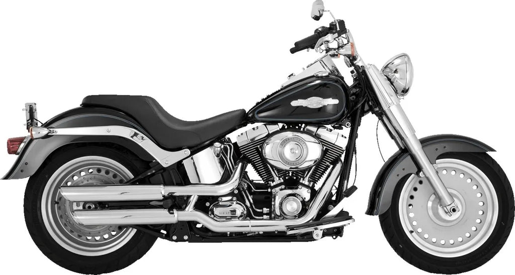 Twin Slash 3" Slip-On Mufflers for Harley Davidson
