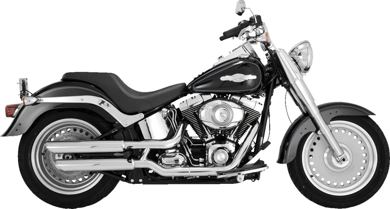 Twin Slash 3" Slip-On Mufflers for Harley Davidson