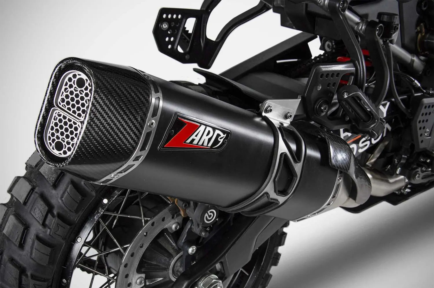 Silenciador Slip-On E5 SS Negro Para Harley Davidson Pan America