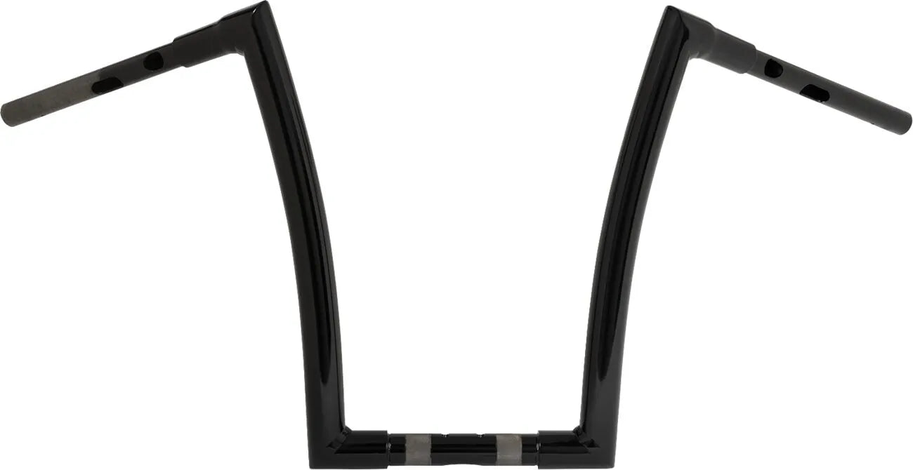1,5" 1-1/2" H-Bar Lenkerleiste, Schwarz, 17" für Harley Davidson FLTRXSE, FLTRX