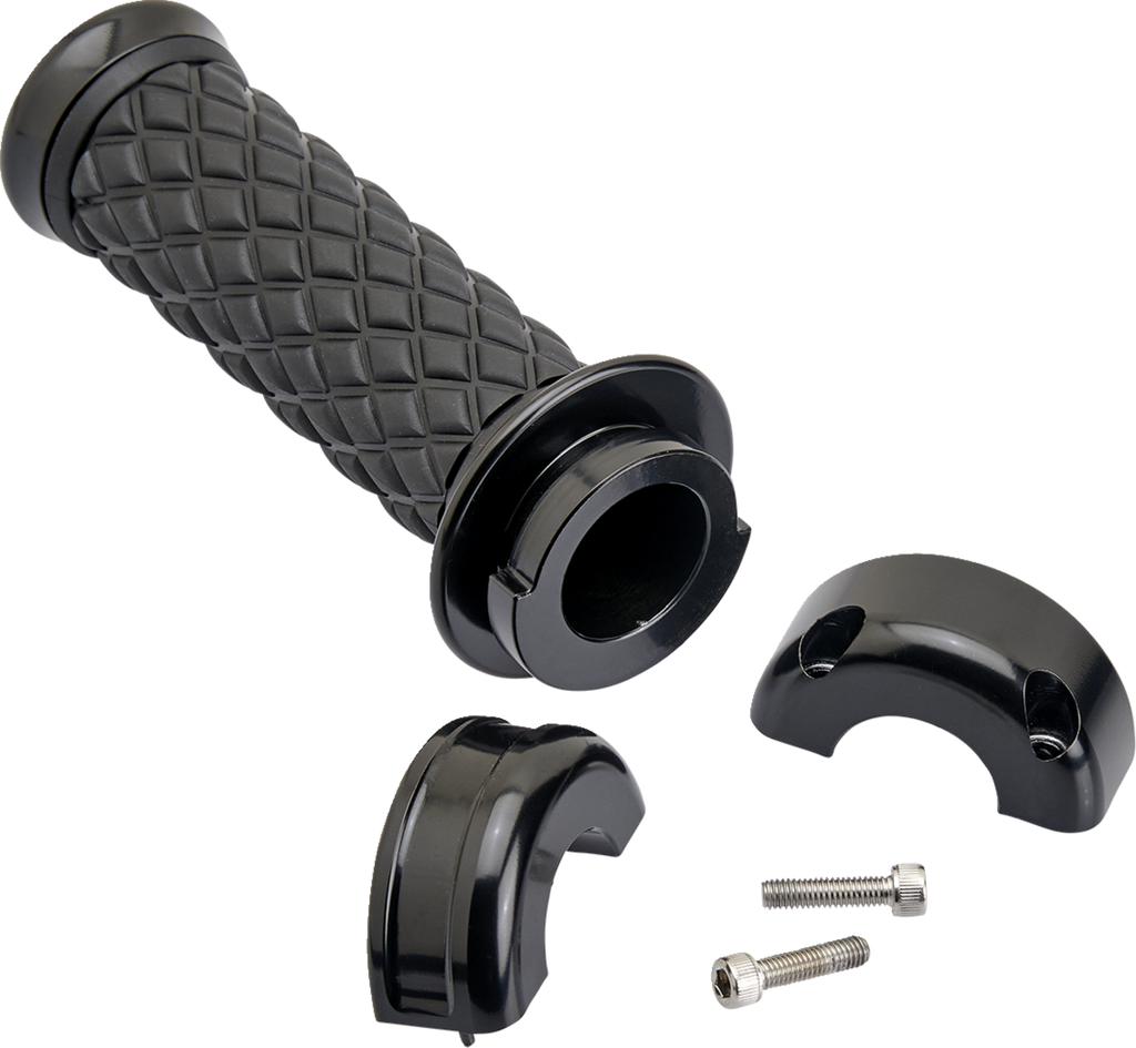 Puños Alumicore Cromo Para Harley Davidson