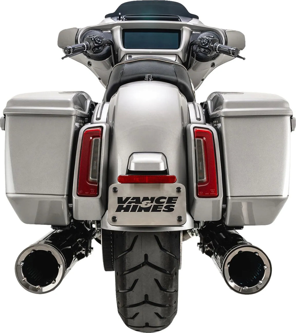 Chrome Hi-Output 4.5" Slip-On Mufflers for Harley Davidson