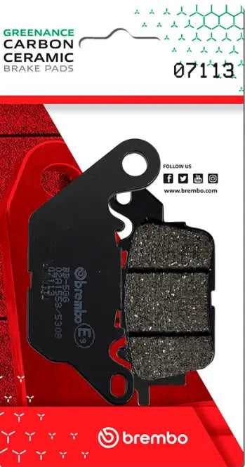 GENUINE CARBON CERAMIC PRIME LINE BRAKE PAD CC CAR/CER FR