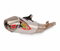 Silenciadores Slip-On T-6 En Acero Inox. Para Kawasaki