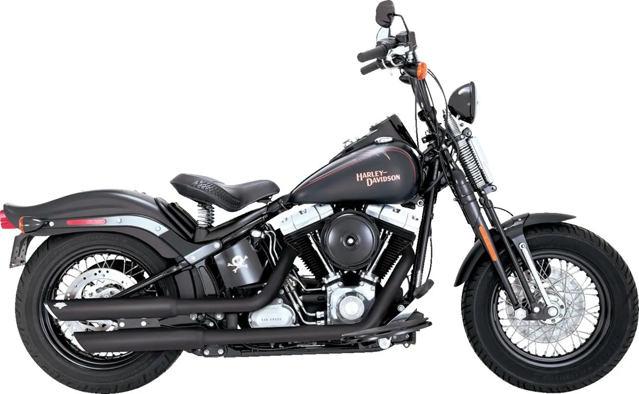 Silenciadores Slip-On Twin Slash 3" para Harley Davidson