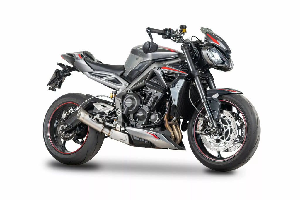 Grid-O Racing 3/4 Exhaust System For Triumph Street Triple 765 RS/R/S 20-22