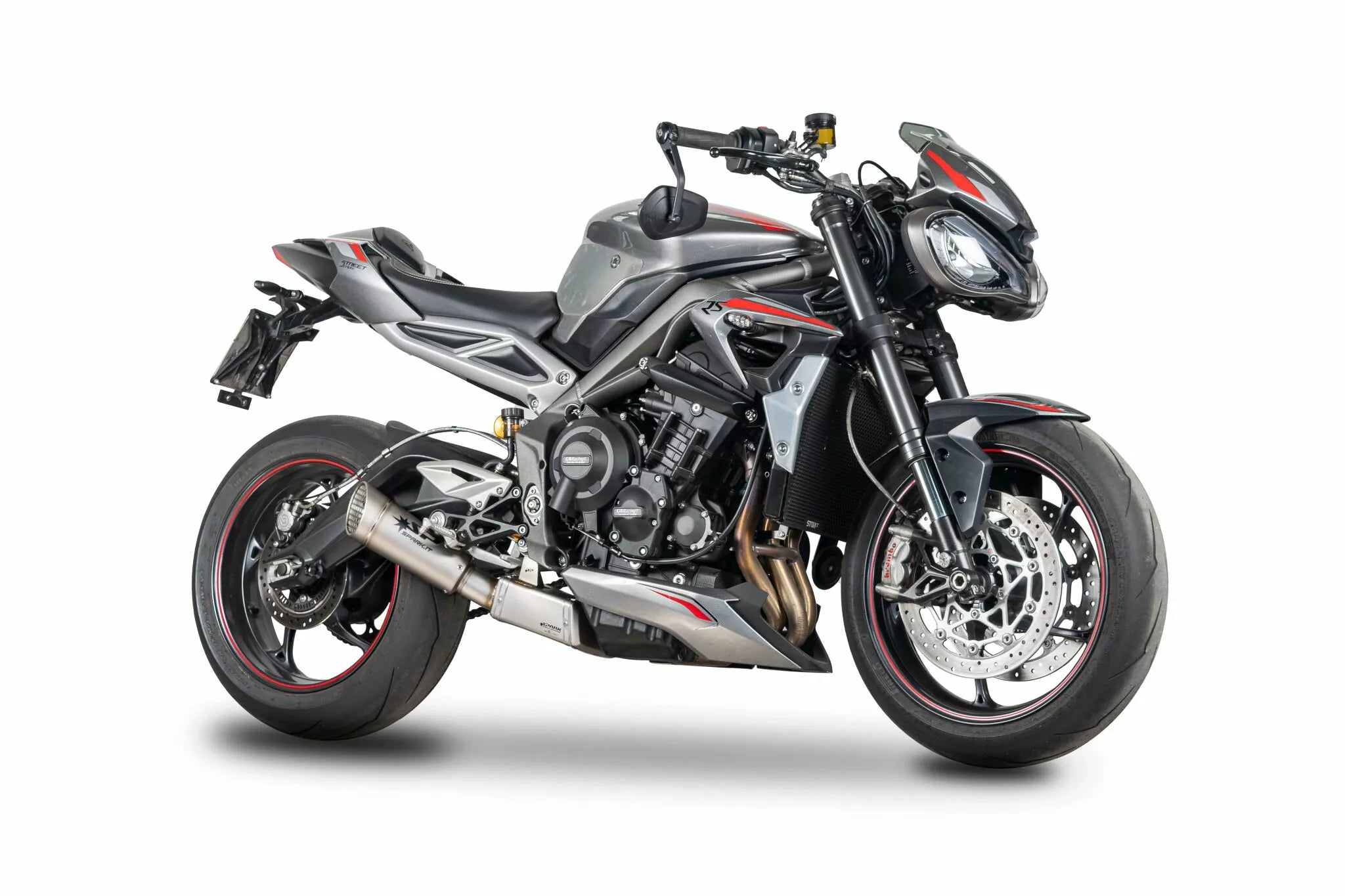 Grid-O Racing 3/4 Exhaust System For Triumph Street Triple 765 RS/R/S 20-22