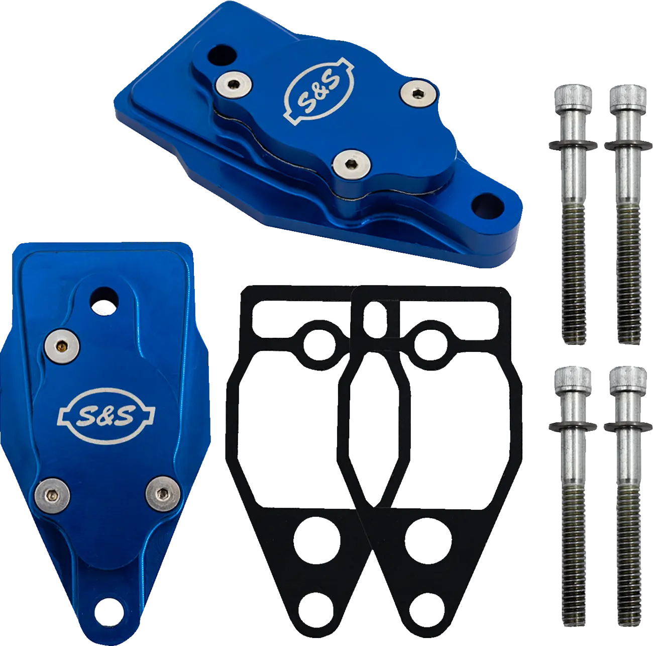 Kit De Respiradero De Culata Azul Billet Para Harley Davidson TC 99-17