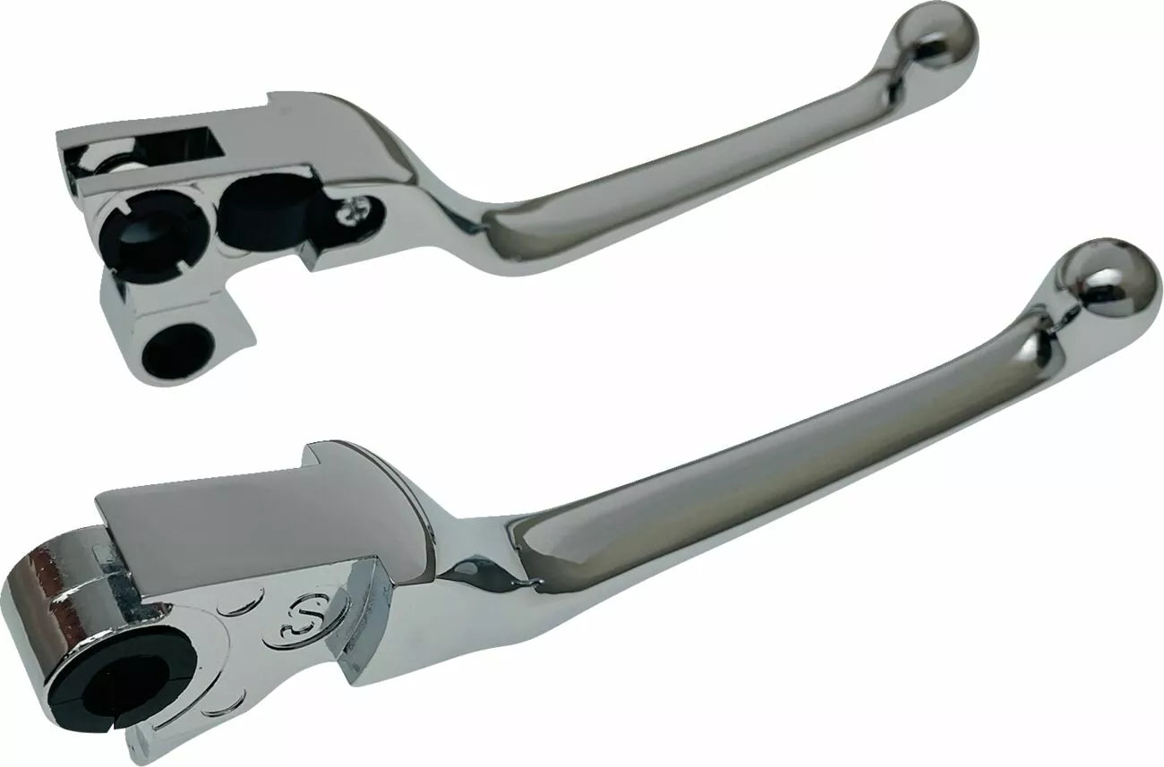 Chrom-Hebelsatz schmal für Harley Davidson 96-17 BT