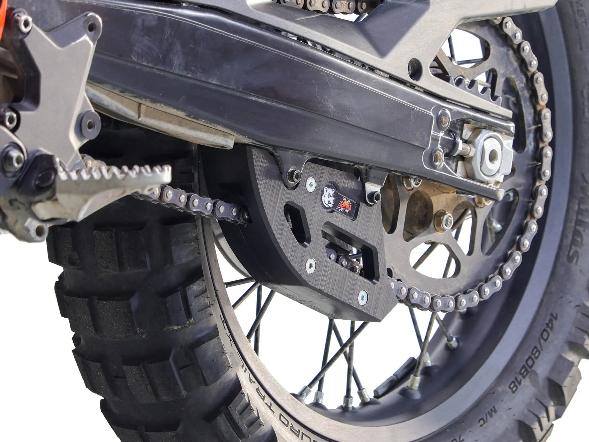 Chain guide for KTM 390 ADV
