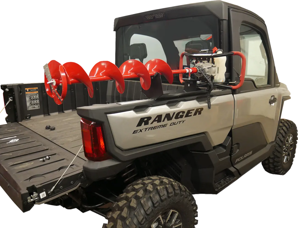 Ice auger mount for ATV/ UTV