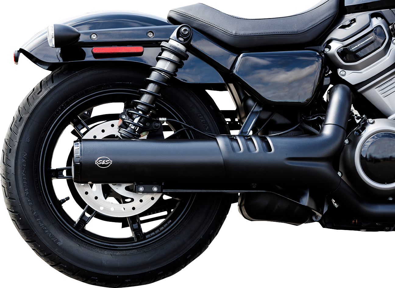 Zugelassener Auspuff für Harley-Davidson Sportster Nightster S&amp;S Grand National